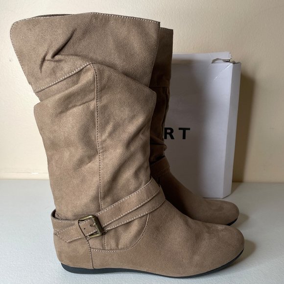 Report Footwear Emmy Taupe Boots 7 - Picture 9 of 15
